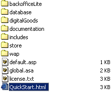 Cart folder structure