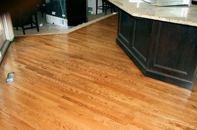 After - Natural oak