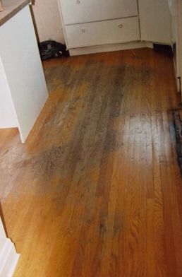 Before - Natural oak